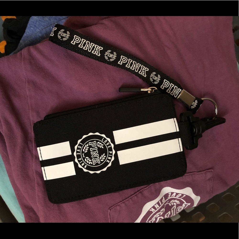 VS pink wristlet